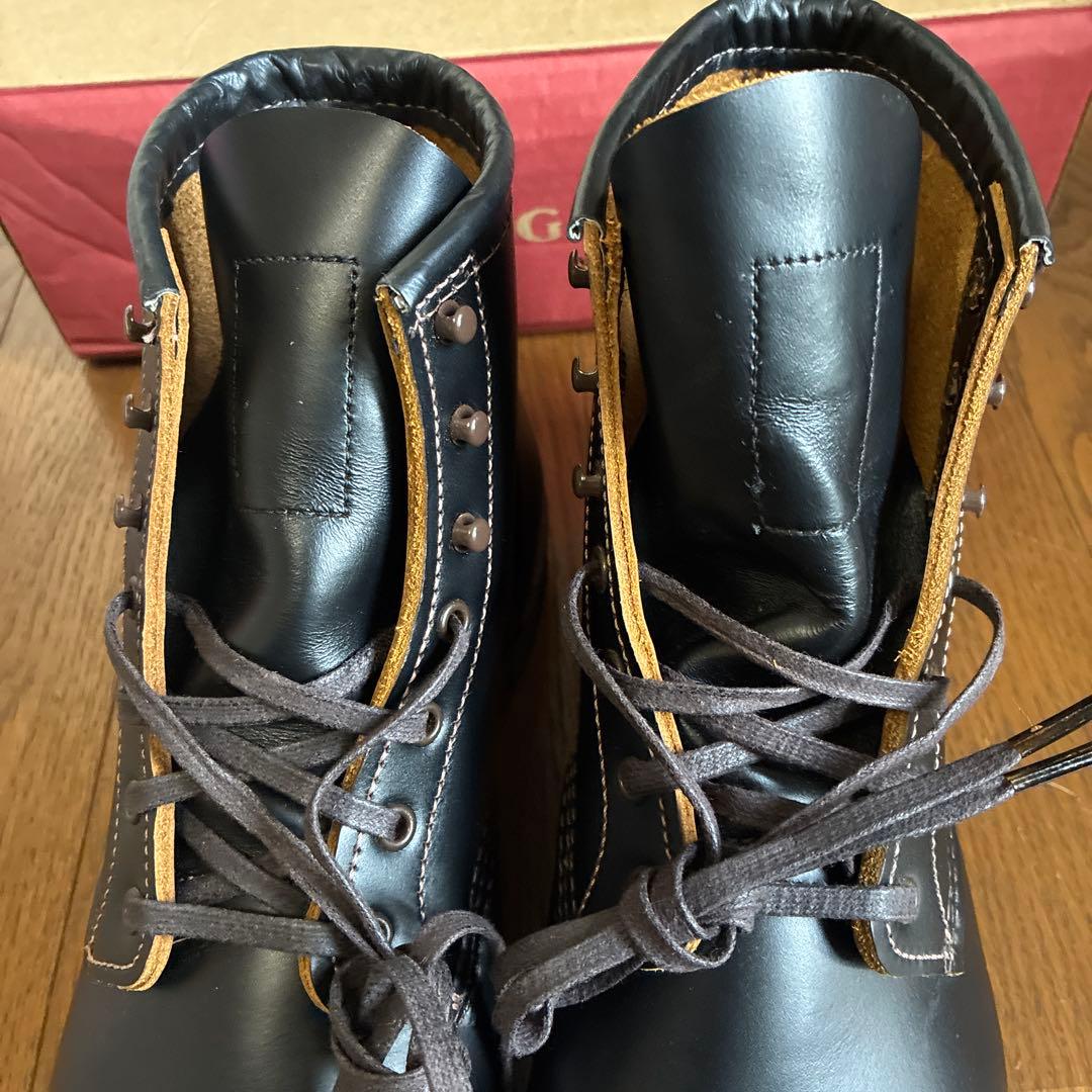 美品 REDWING ベックマン フラットボックス 9060 茶芯 9.5 箱付