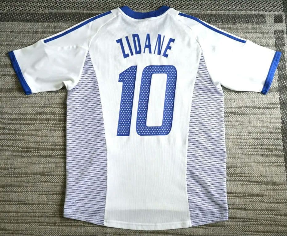 【希少】フランス代表 ジタン 2002年ワールドカップ　アウェイ