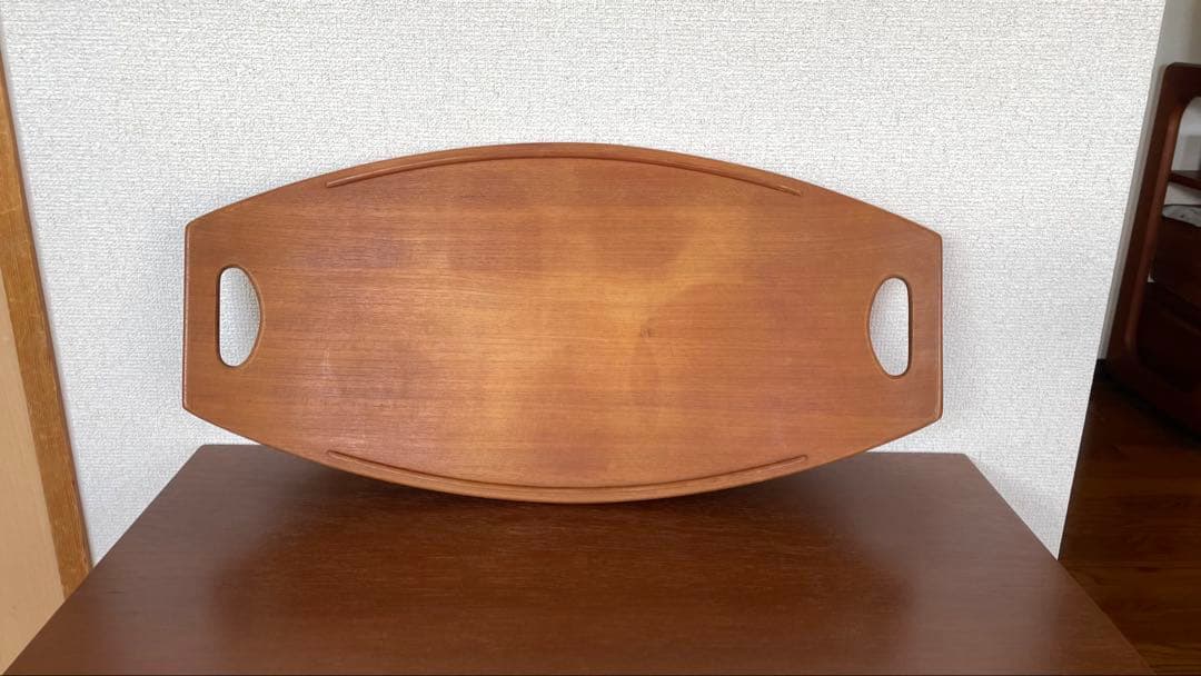 【最終値下げ】デンマーク製 DANSK IHQ クイストゴー802チークトレイ