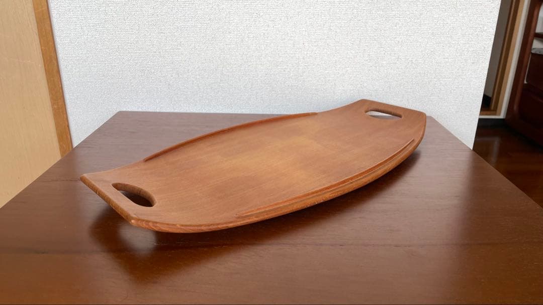 【最終値下げ】デンマーク製 DANSK IHQ クイストゴー802チークトレイ