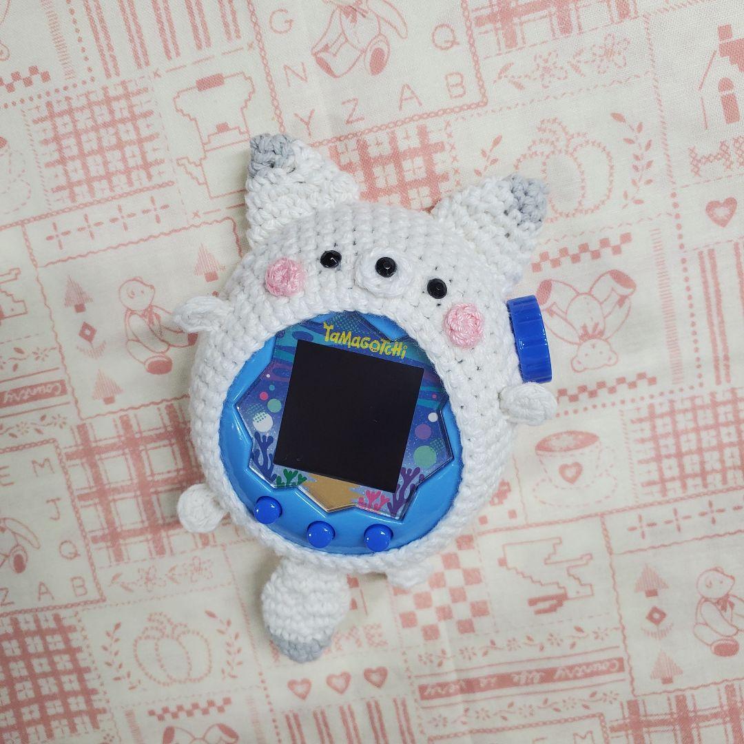 黎*様 たまごっちパラダイス　たまパラ　カバー　ケース　キツネ　白狐