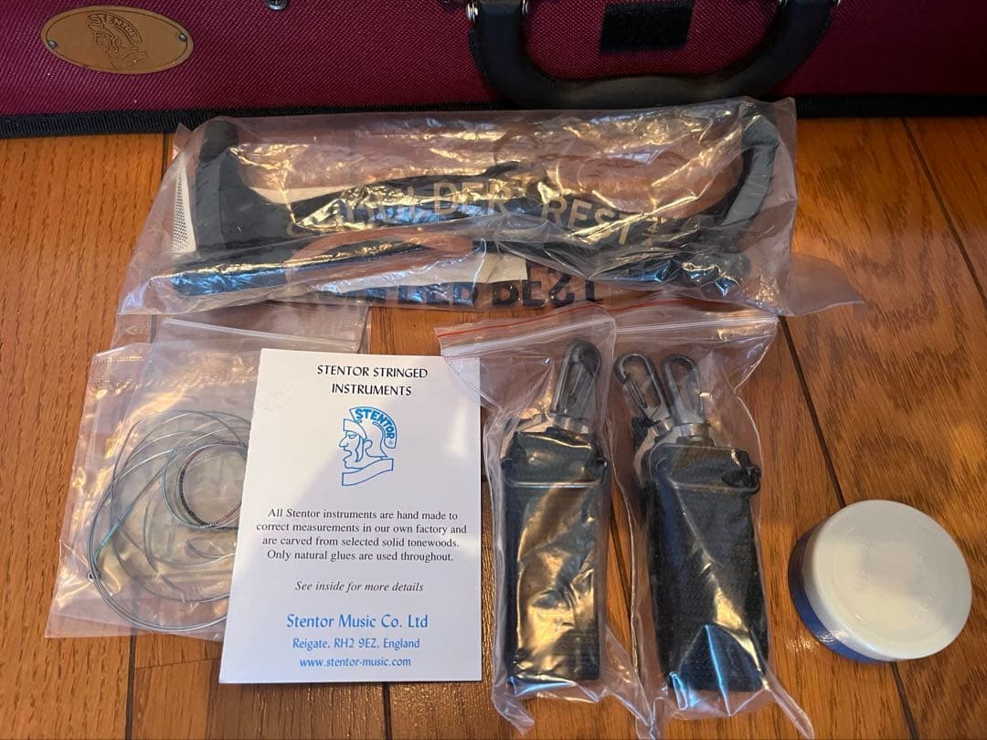STENTOR STUDENTII バイオリン 4/4 付属品多数あり