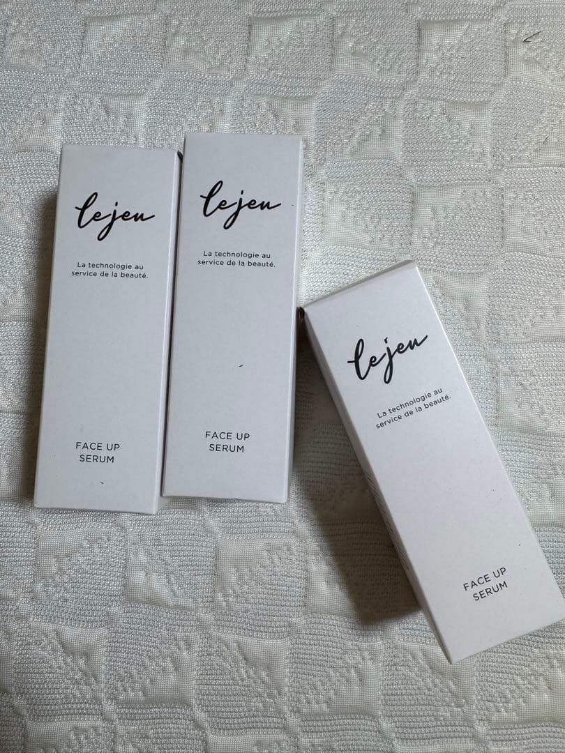 lejeu ルジュ フェイスアップセラム 導入美容液 33ml 3個