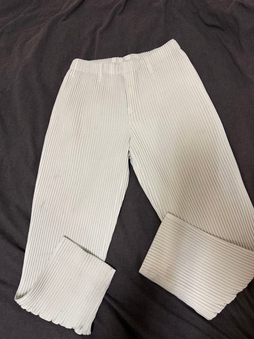 「HOMME PLISSÉ」KERSEY パンツ 02 美品