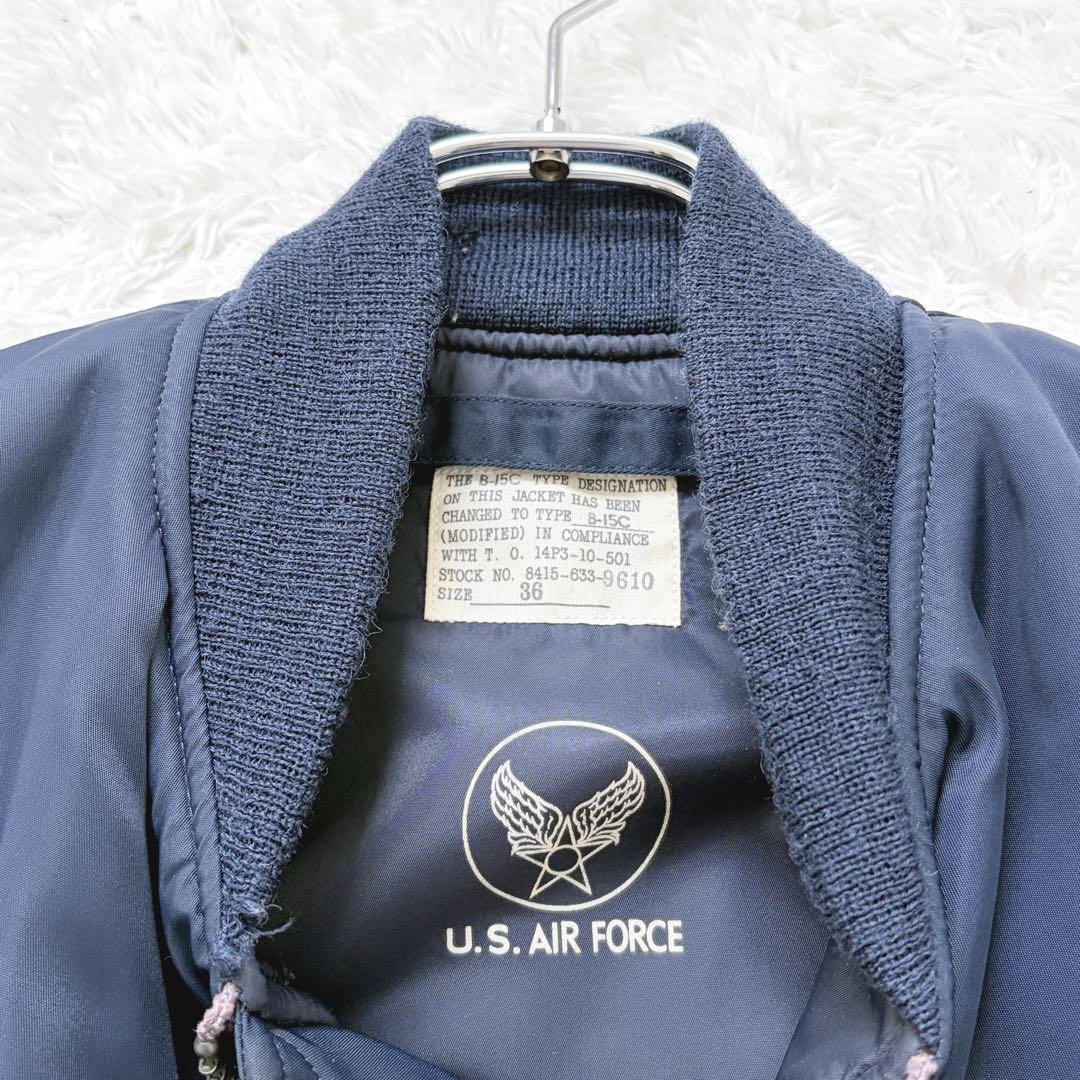 ザリアルマッコイズ B-15C フライトジャケット 36 米空軍 CONMER