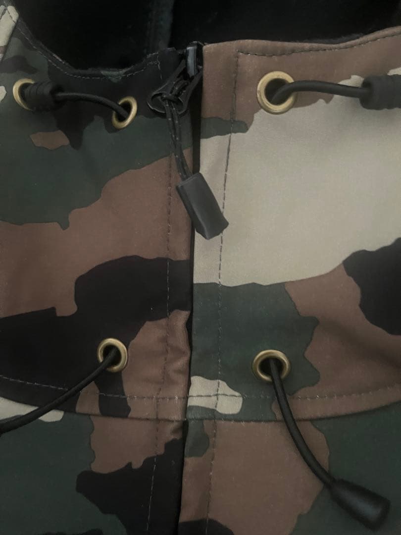 DC 迷彩 スノーボードウェア 上下セット　L スキー　スノボ