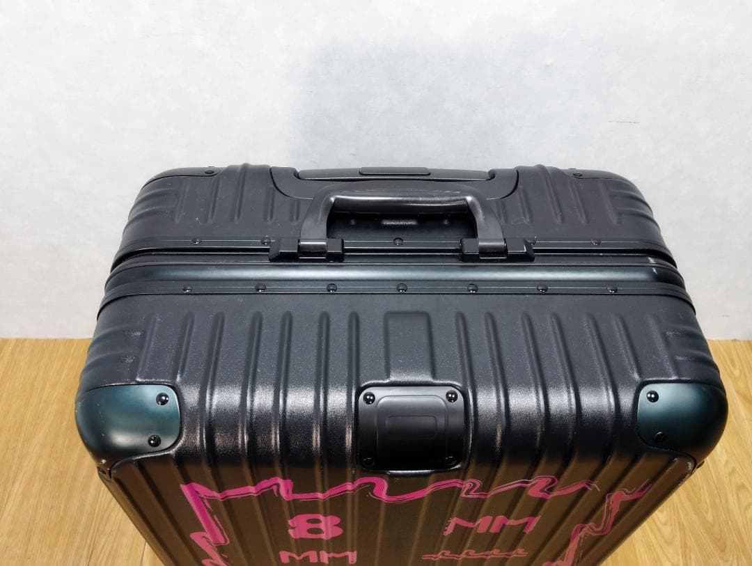 Y♢684 MUTA MARINE スーツケース PAINTESQUE ピンク