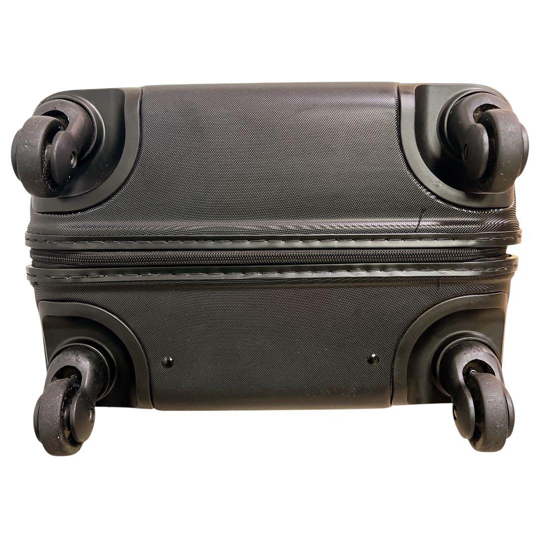 ★無印良品 MUJI バーを自由に調節できるハードキャリーケース 33L 黒