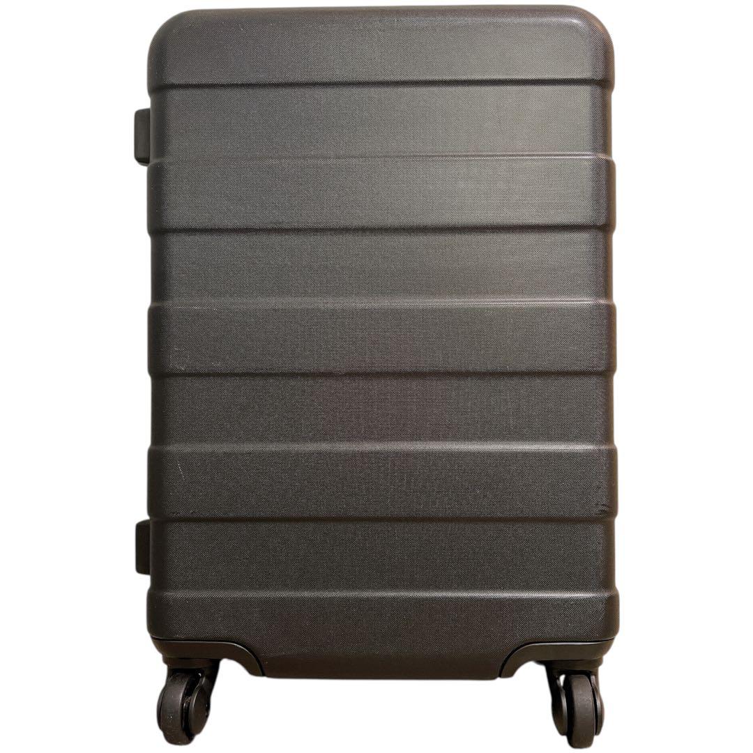 ★無印良品 MUJI バーを自由に調節できるハードキャリーケース 33L 黒