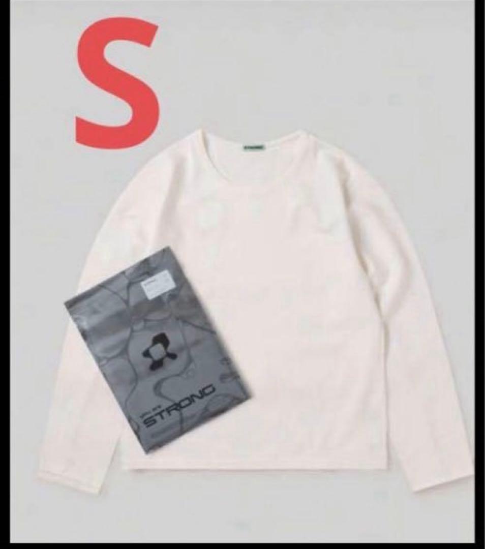 STRONG pack tee 長袖　Sサイズ ホワイト