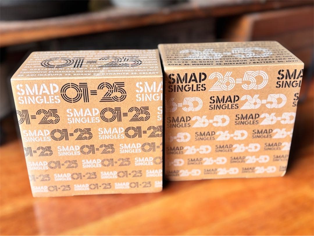 新品未開封希少 SMAP SINGLES 50ボックスセットCD完全予約受注生産