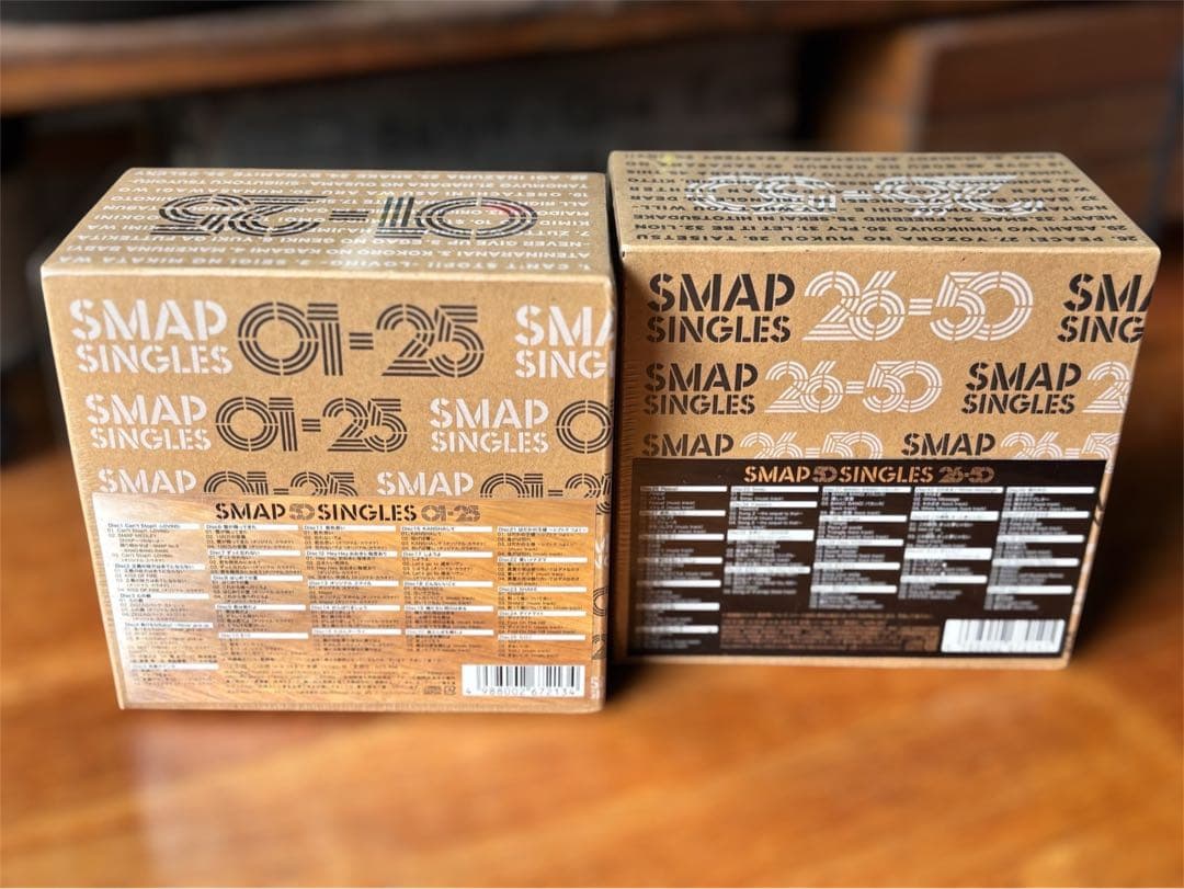 新品未開封希少 SMAP SINGLES 50ボックスセットCD完全予約受注生産