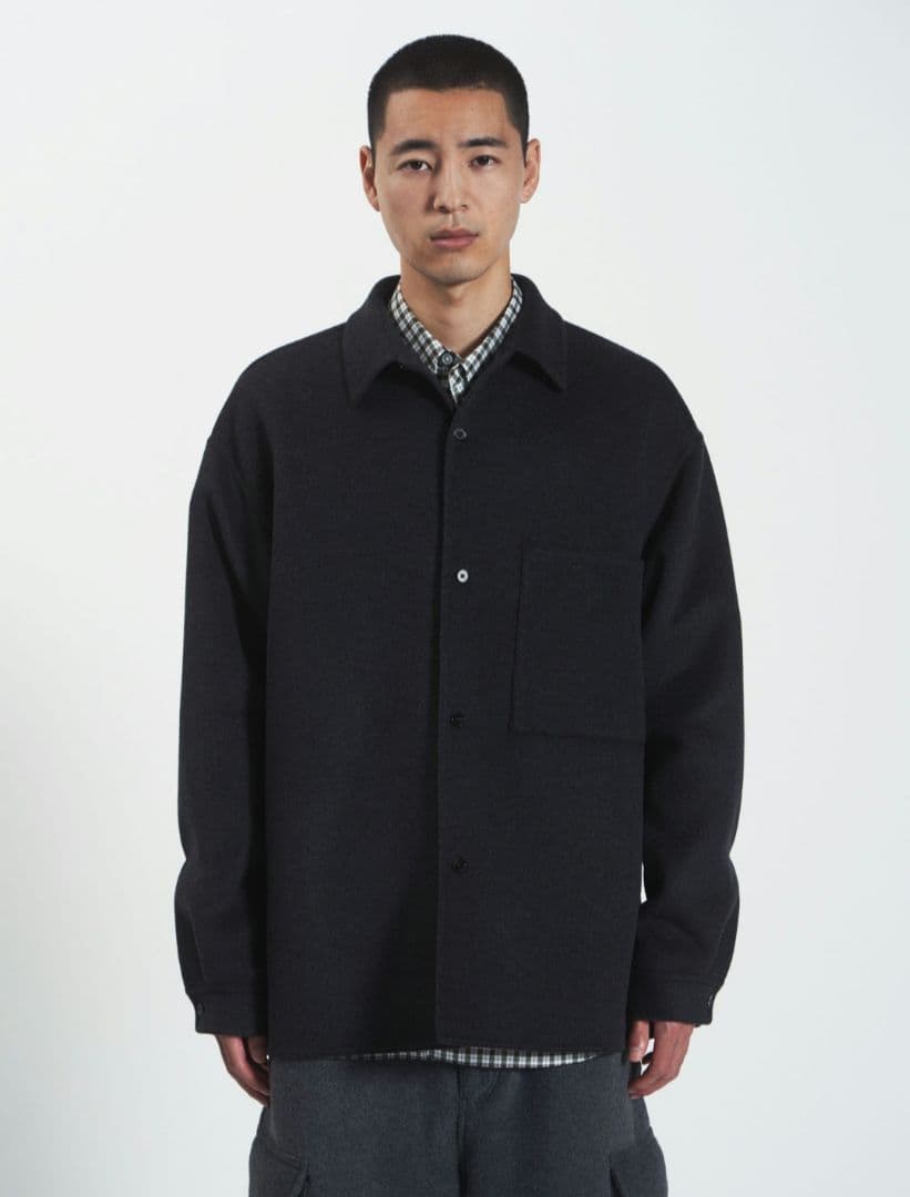 H BEAUTY&YOUTH ウールカバーオール