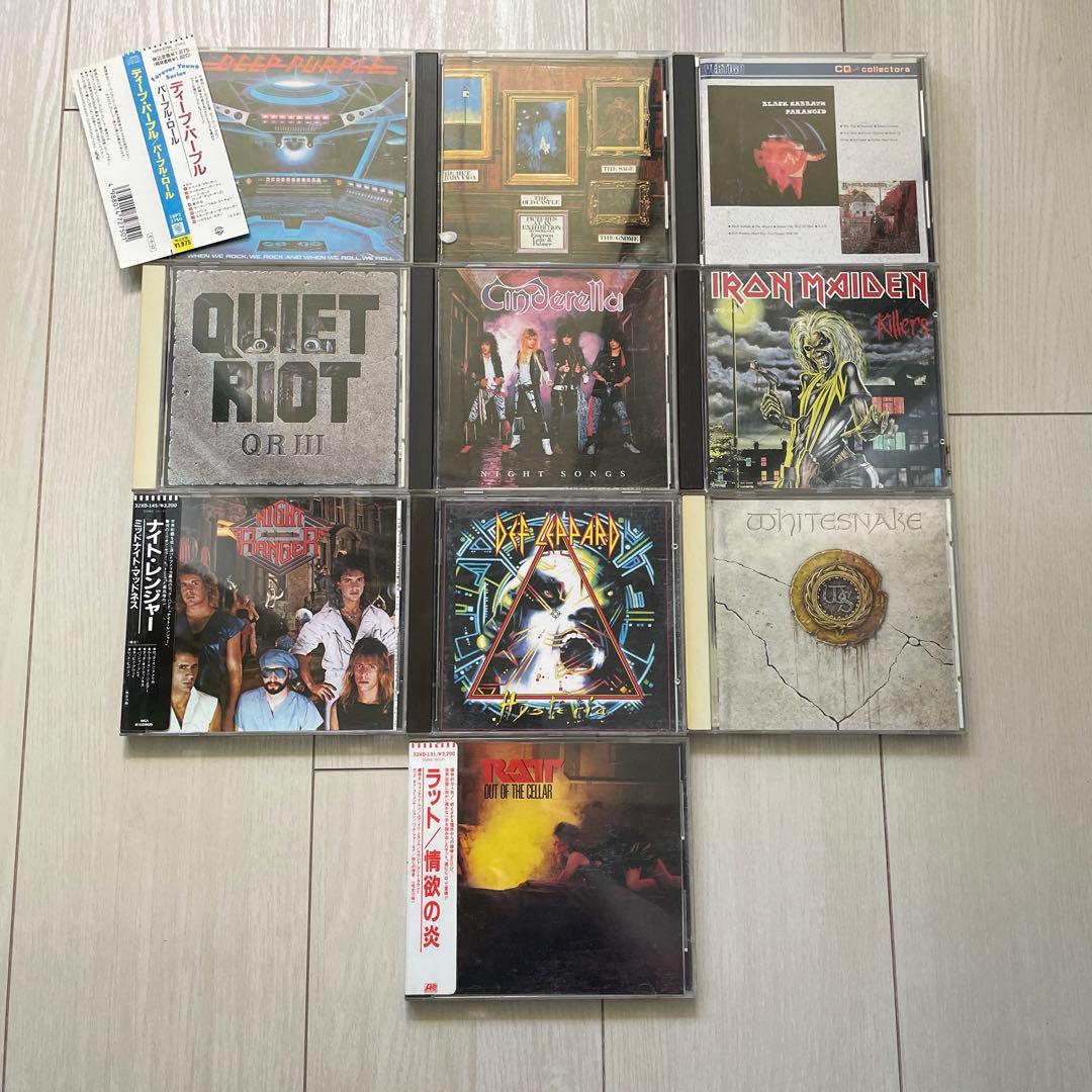 か*い様 70年代80年代　ハードロック　ベビーメタル　名盤集　10枚