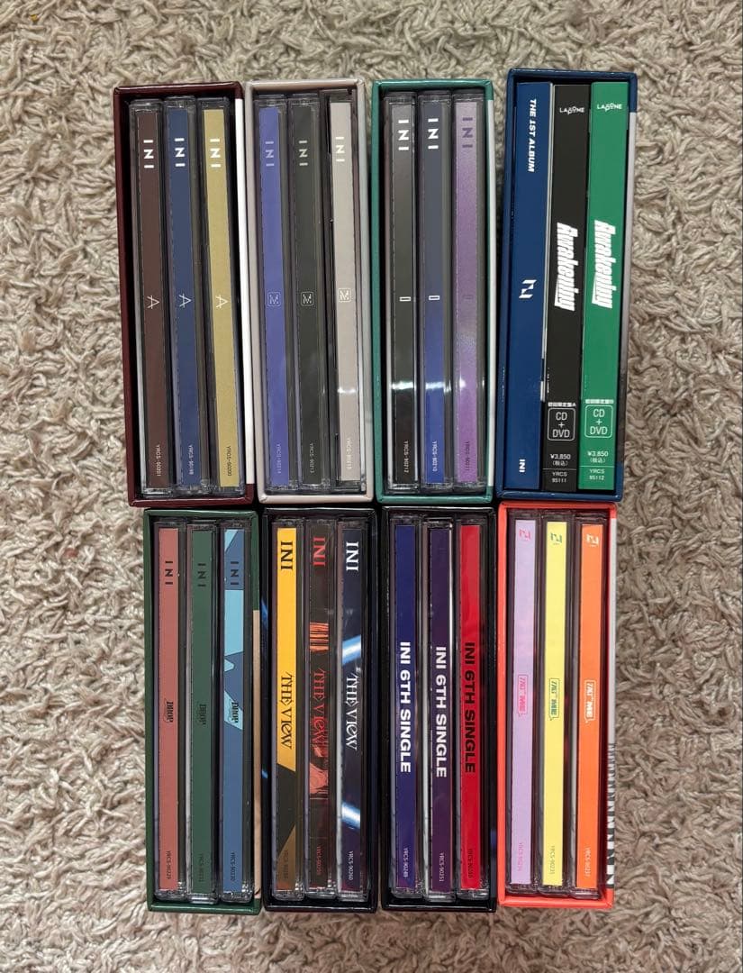 INI 藤牧京介 ユニバ 3形態 BOX CD付き