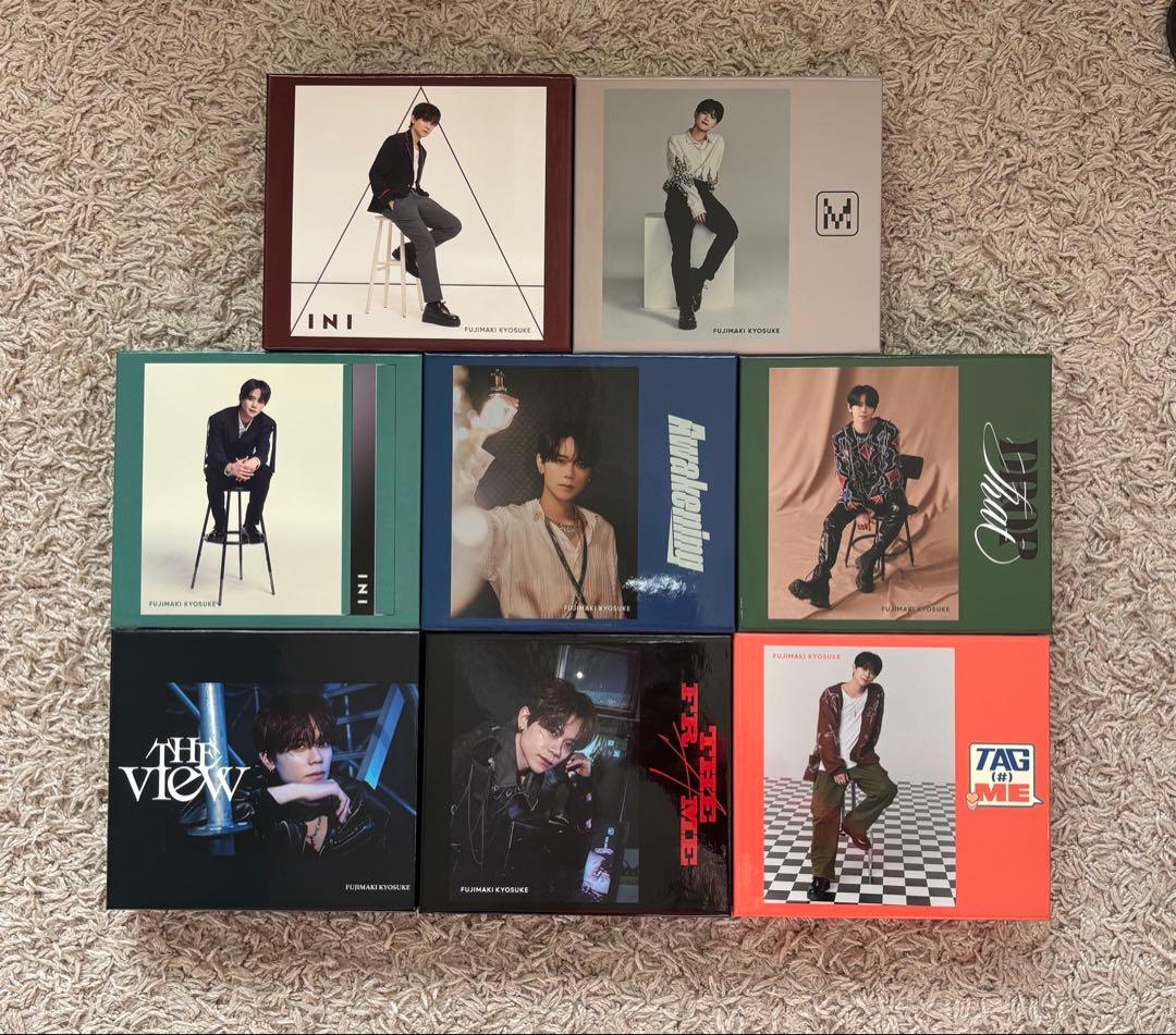 INI 藤牧京介 ユニバ 3形態 BOX CD付き