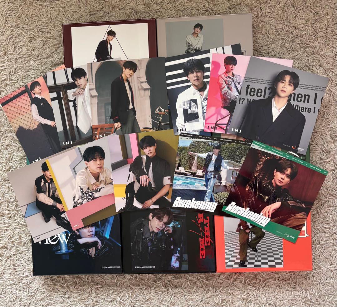 INI 藤牧京介 ユニバ 3形態 BOX CD付き