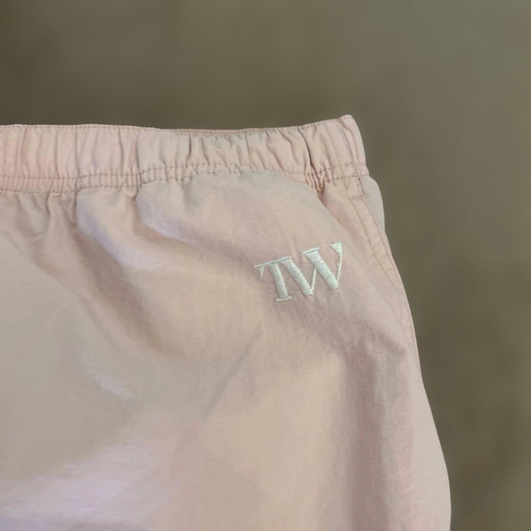 TW トゥ　Unisex ナイロンパンツ　ピンク　M