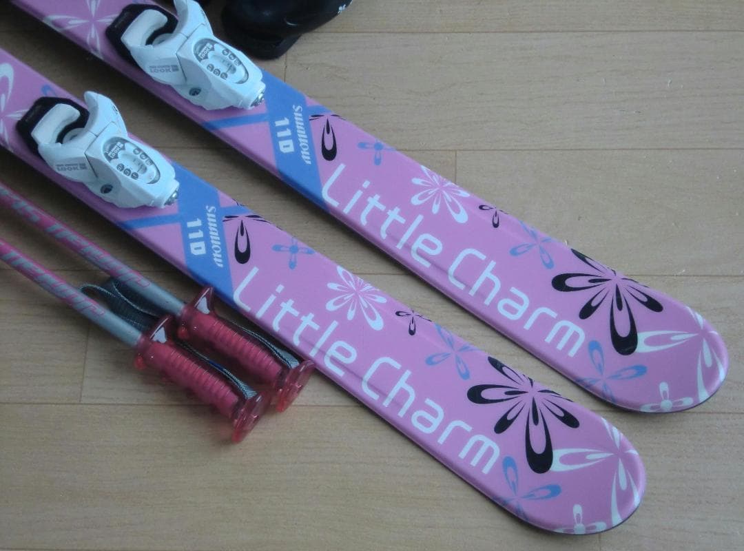 ■■11月限定■送料無料■SWALLOW■子供用スキー4点セット■110/21■