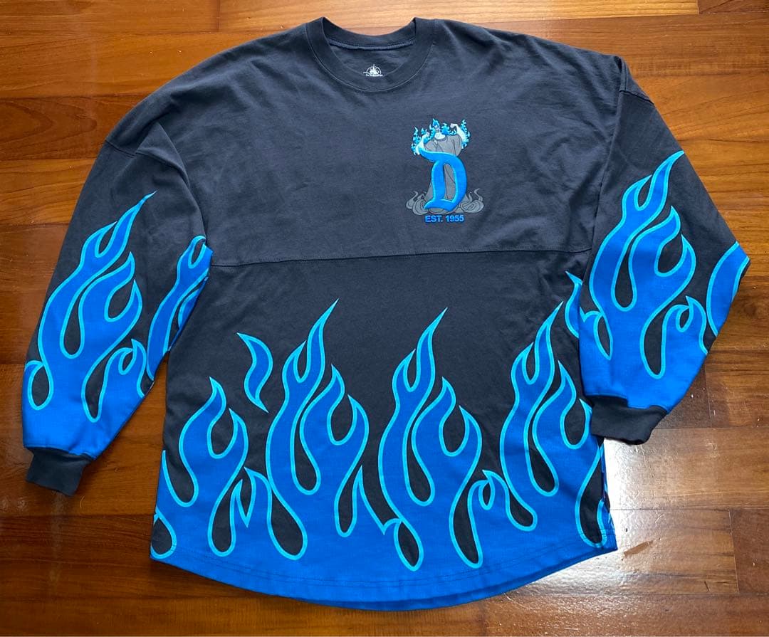 Disney Spirit Jersey Hades Sサイズ ブラック/ブルー