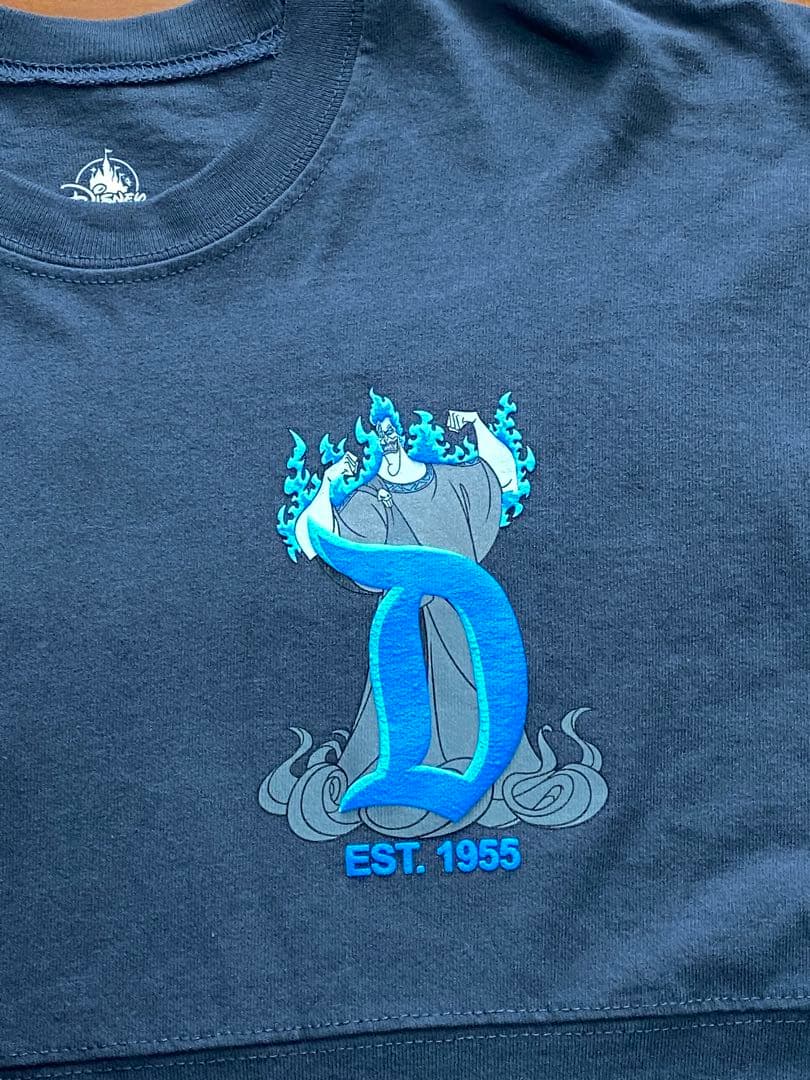 Disney Spirit Jersey Hades Sサイズ ブラック/ブルー