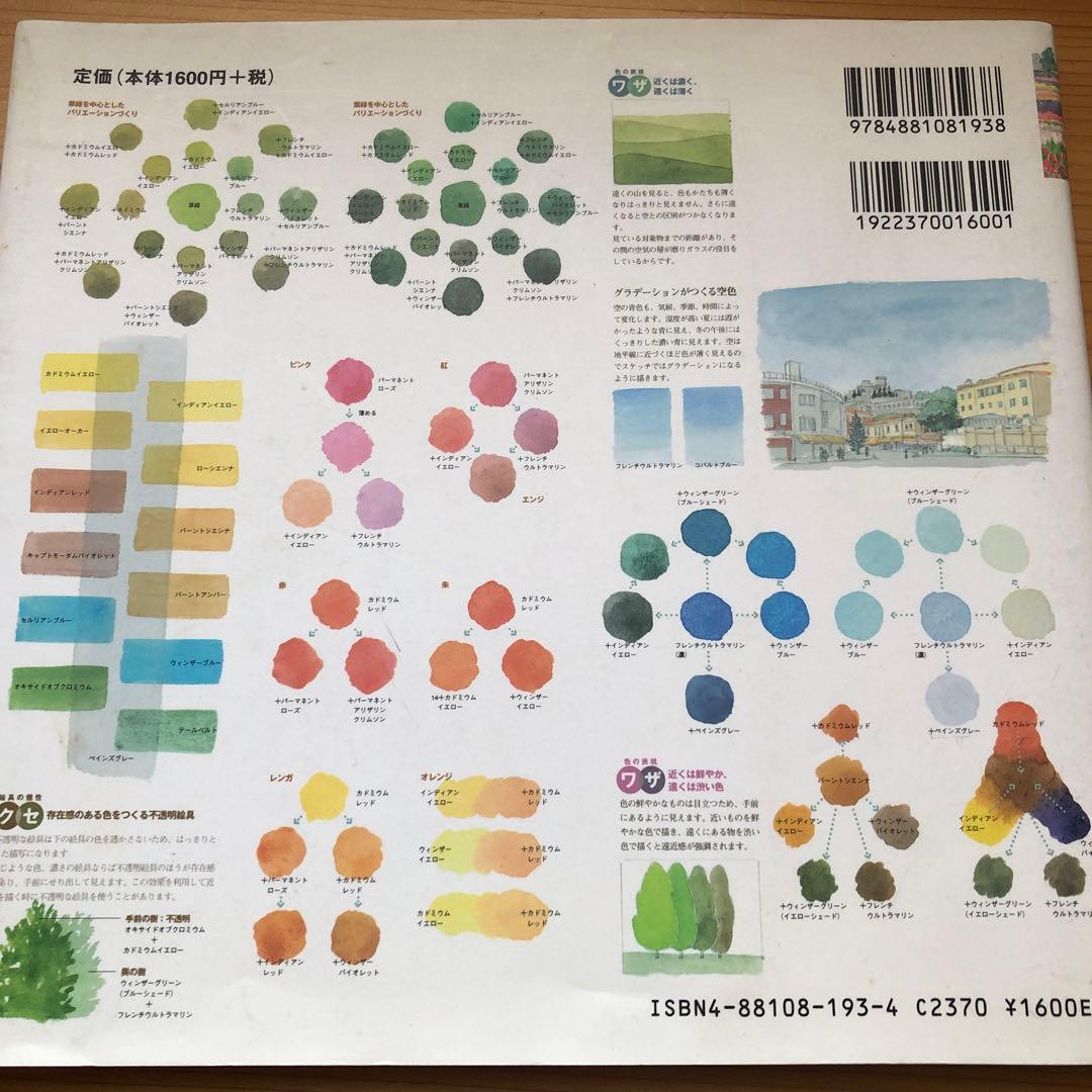 スケッチの色彩