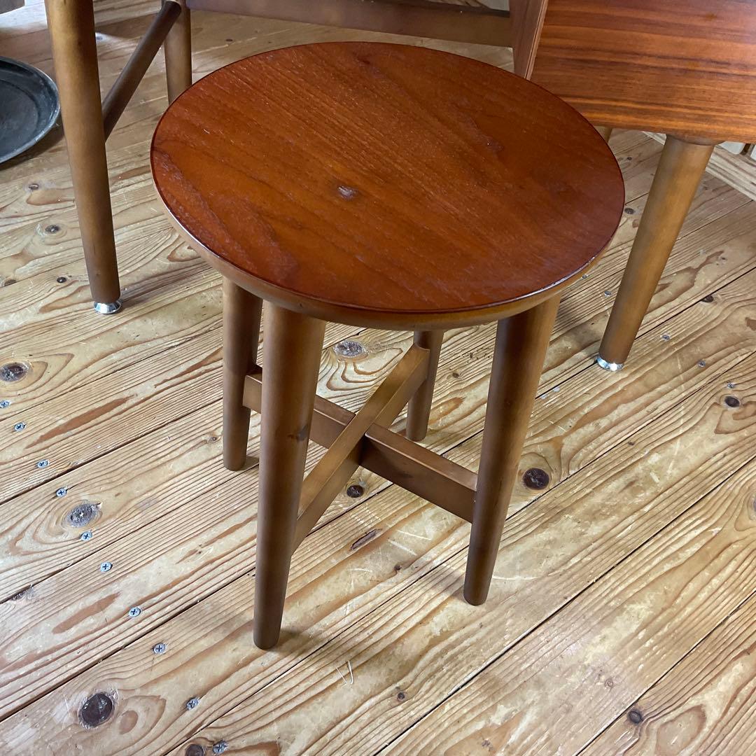 emo. エモ ドレッサー 鏡台 スツール 丸椅子 一人暮らし 化粧 コンパクト