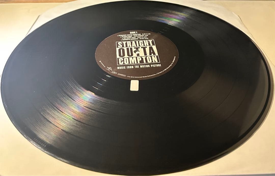 洋楽 STRAIGHT OUTTA COMPTON / SOUNDTRACK LP
