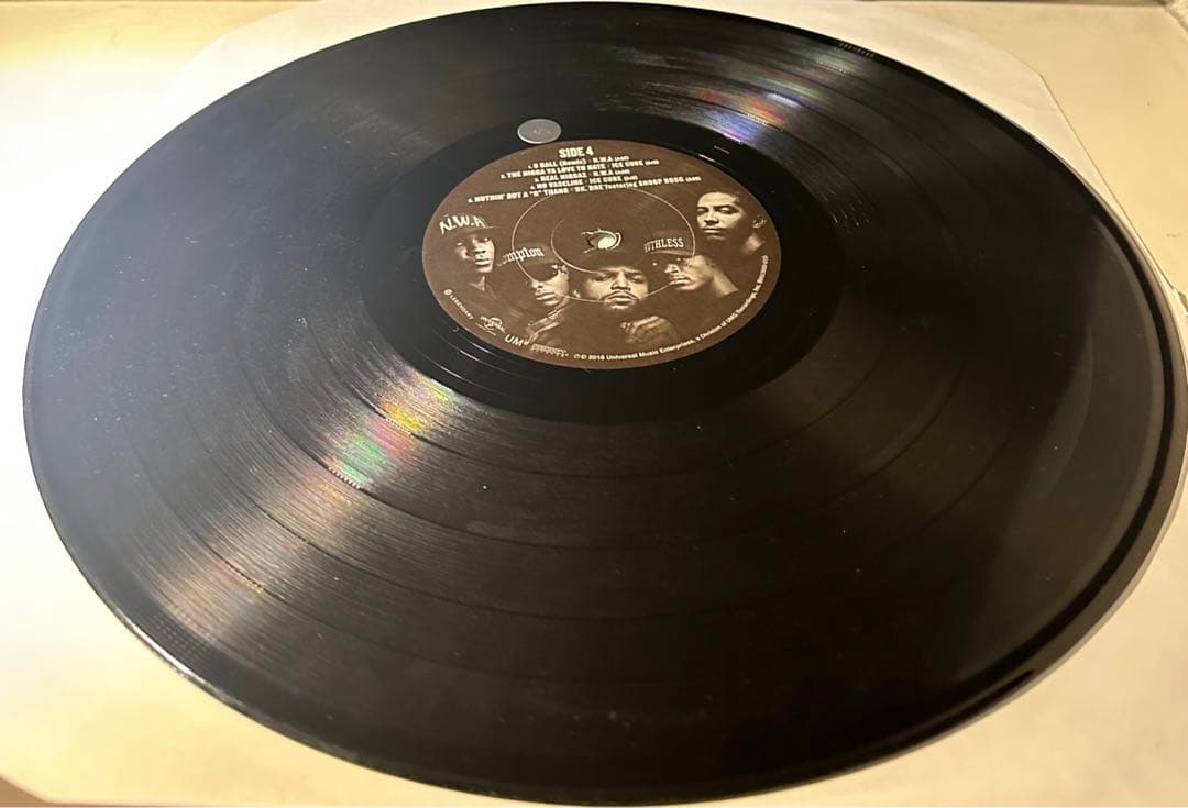 洋楽 STRAIGHT OUTTA COMPTON / SOUNDTRACK LP