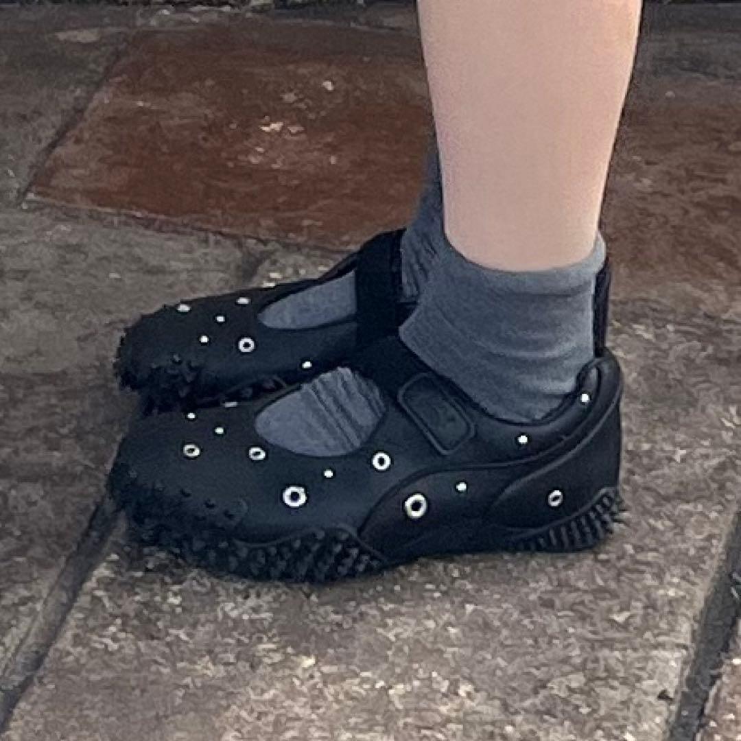 《値下げ》プーマ　モストロ　フラットシューズ　　ブラック