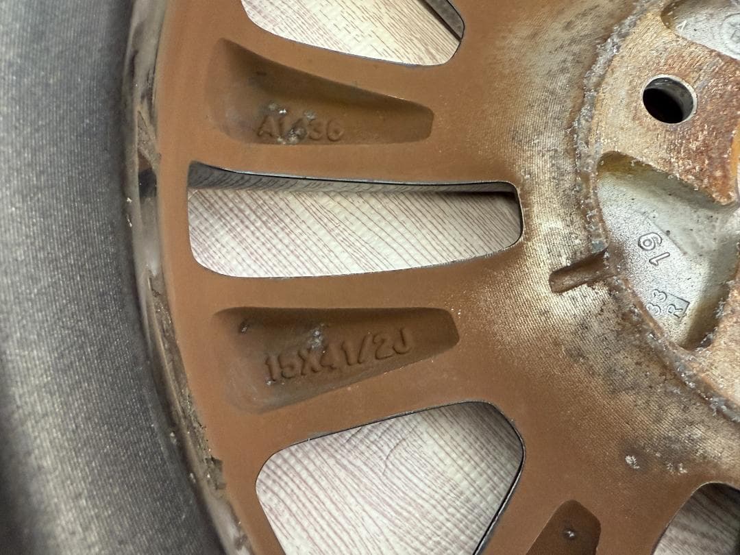 スズキ純正ハスラー　アルミホイール　単品　一本　43210-65P70-QC8