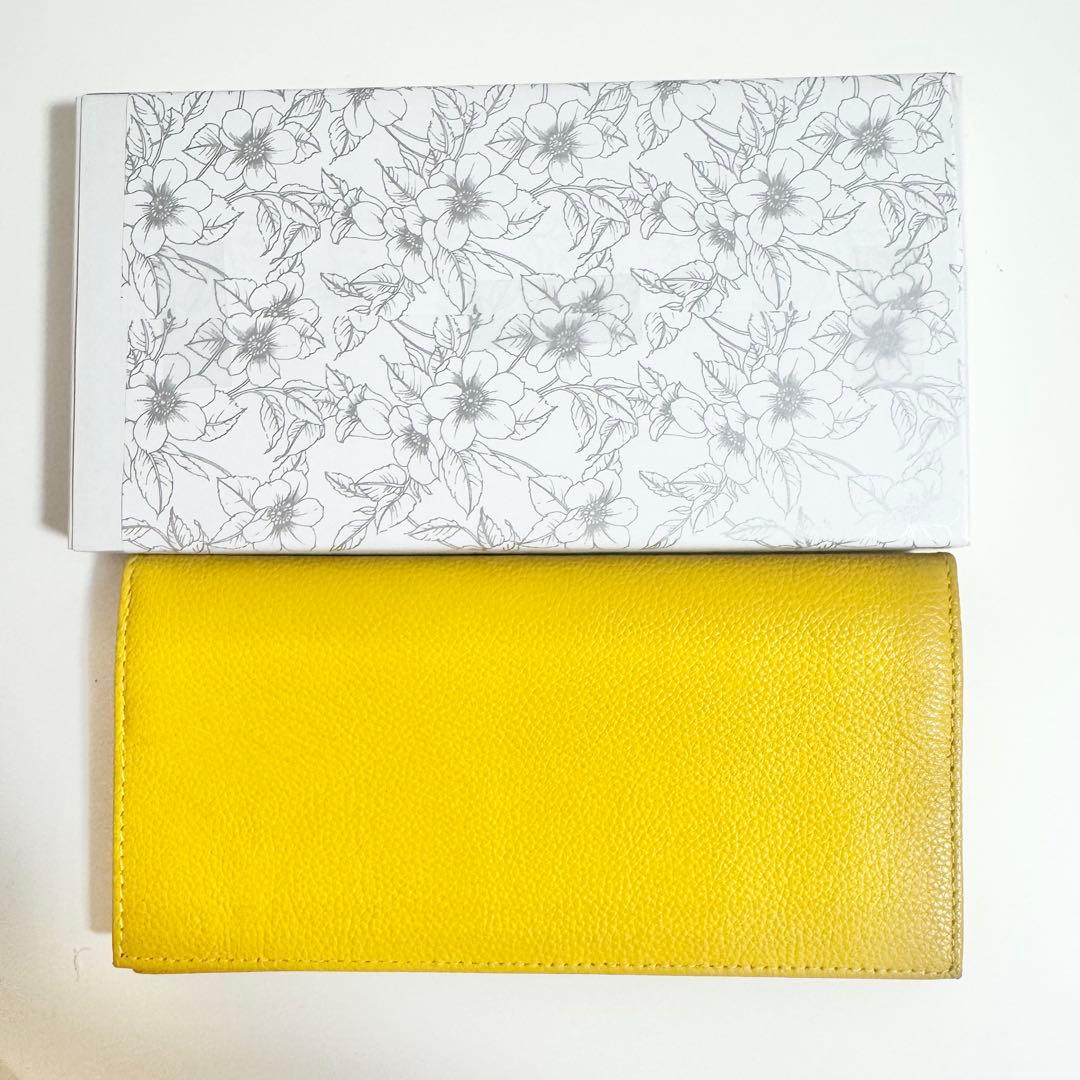 皇居　　長財布　黄色