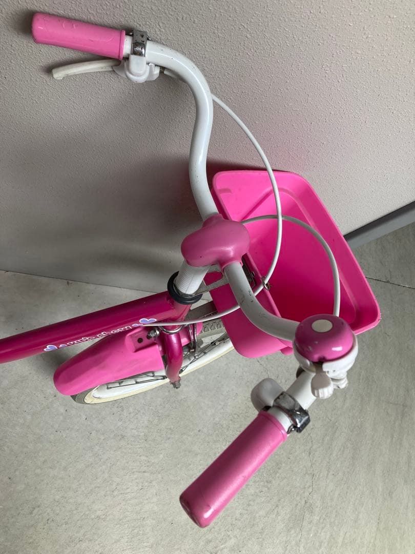 子供用自転車　16インチ　幼児用自転車 ピンク　イオンバイク
