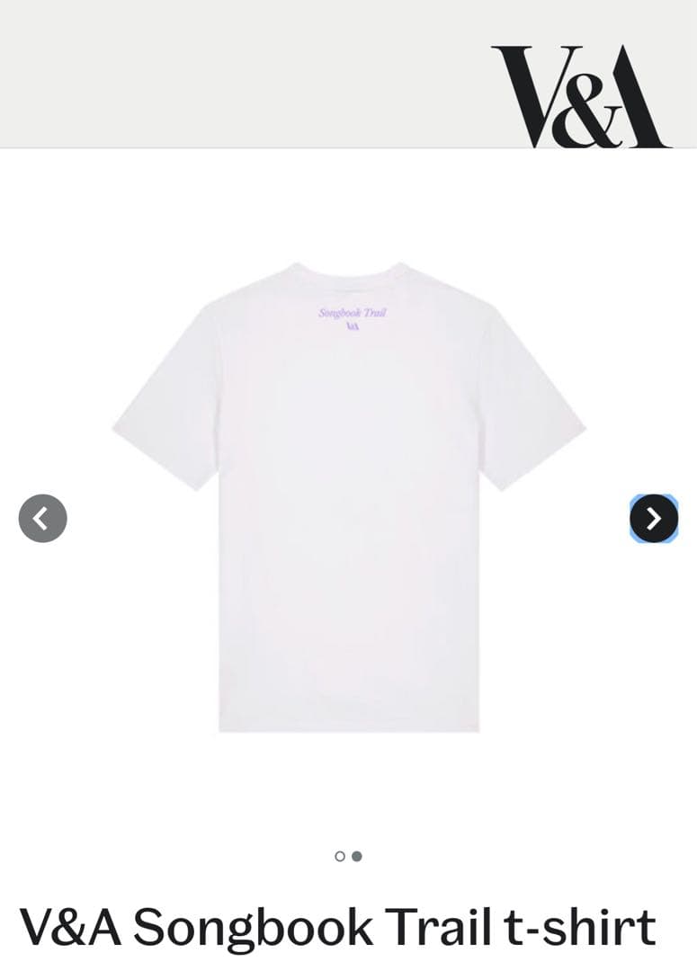 London V&A Songbook Trail 男女兼用【限定品】SALE