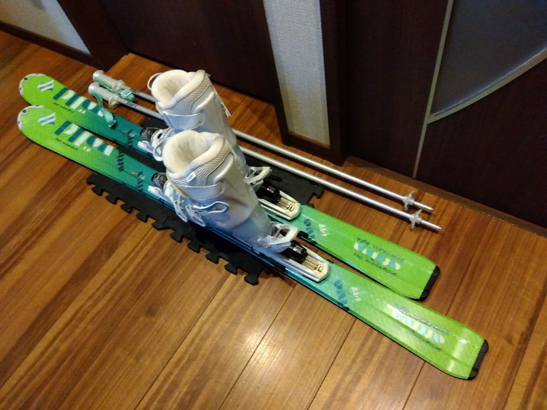 ♡美品♡/VOLKL/レディース用/スキーセット/メンテ・WAX済み✔珍カラー