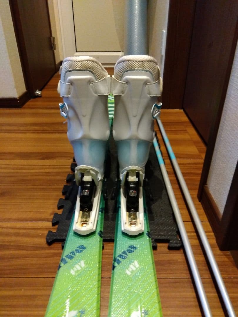 ♡美品♡/VOLKL/レディース用/スキーセット/メンテ・WAX済み✔珍カラー