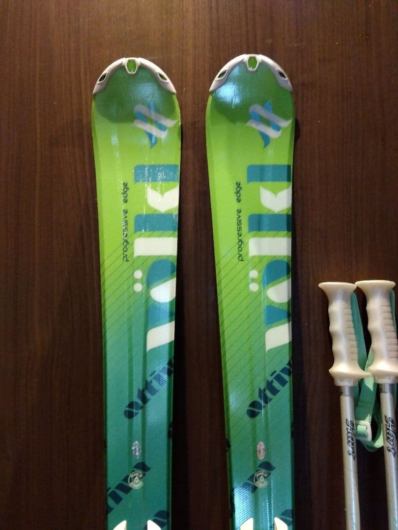 ♡美品♡/VOLKL/レディース用/スキーセット/メンテ・WAX済み✔珍カラー