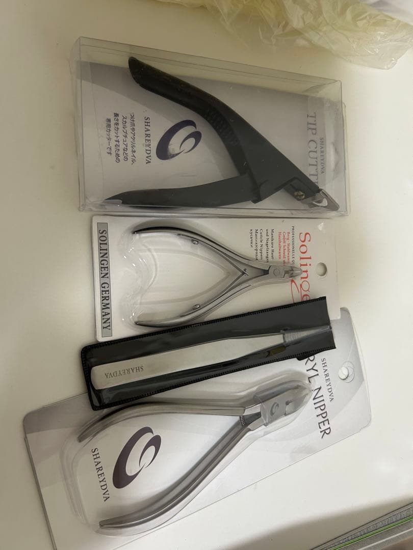 ネイル検定　三級ネイルアート用品セット バッグ付き