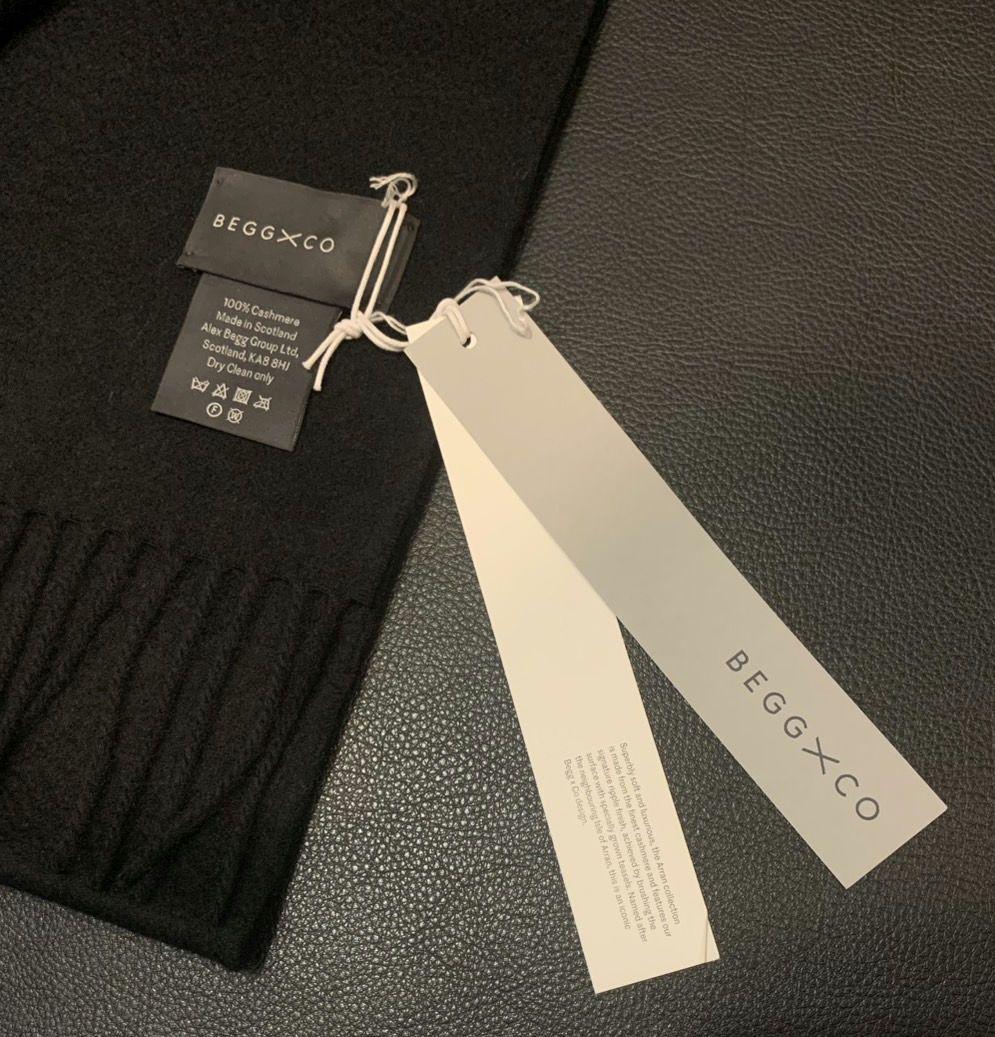 BEGG&CO　ベグアンドコー　カシミヤマフラー