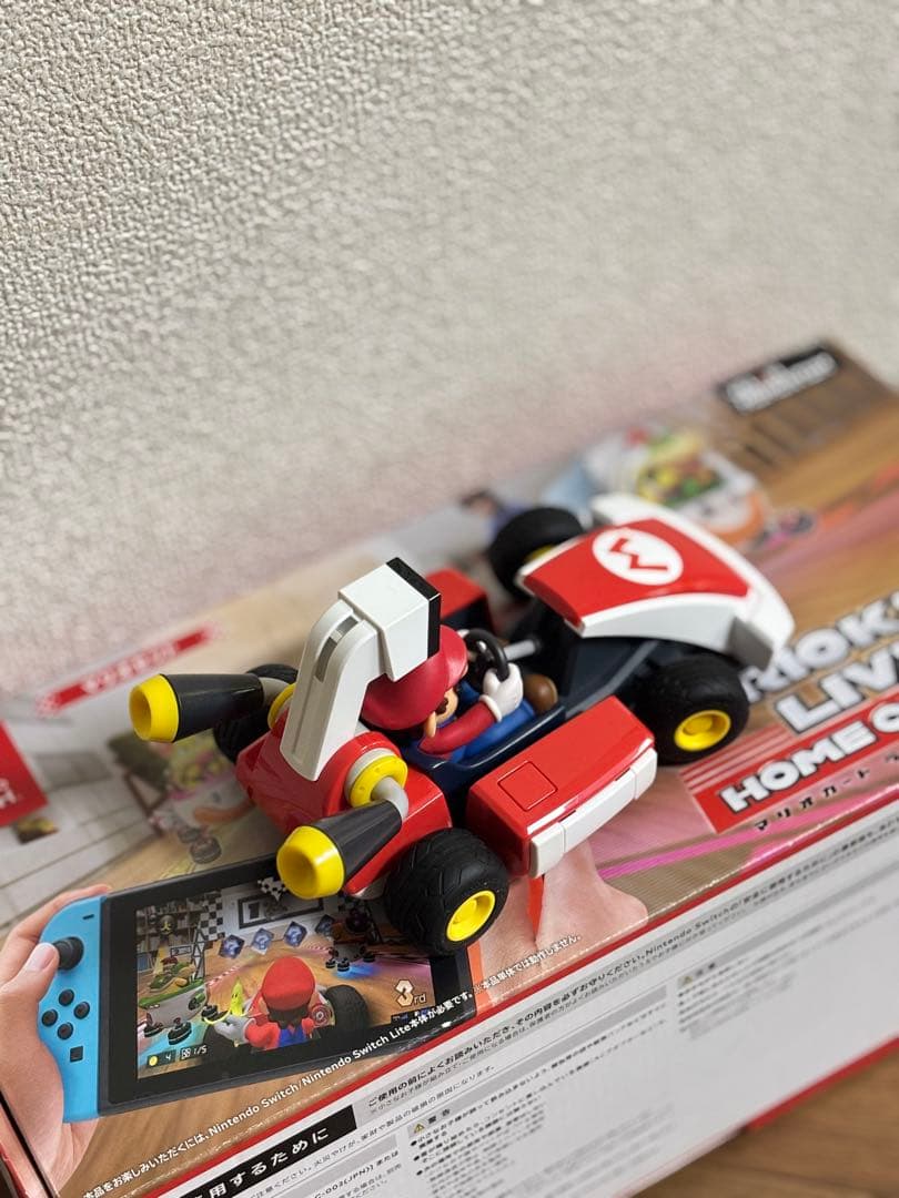本日限定値下げ！【マリオ・ルイージセット】マリオカート ライブホーム サーキット