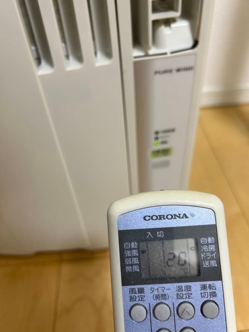 コロナ CORONA 窓用エアコン CW-16A 2019年製　冷房専用