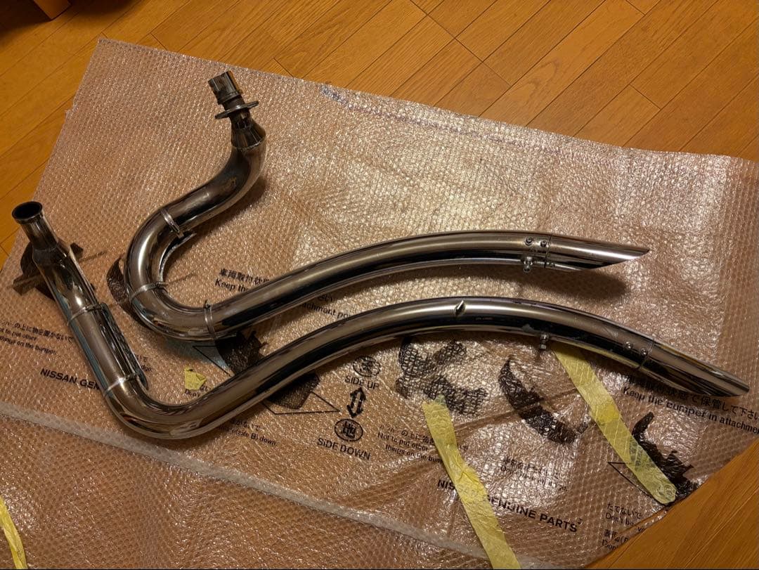 アメリカンドラッガーズ製　スティード400 ストレッチマフラー　希少品