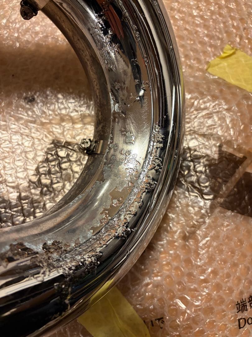 アメリカンドラッガーズ製　スティード400 ストレッチマフラー　希少品