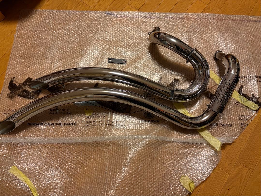 アメリカンドラッガーズ製　スティード400 ストレッチマフラー　希少品