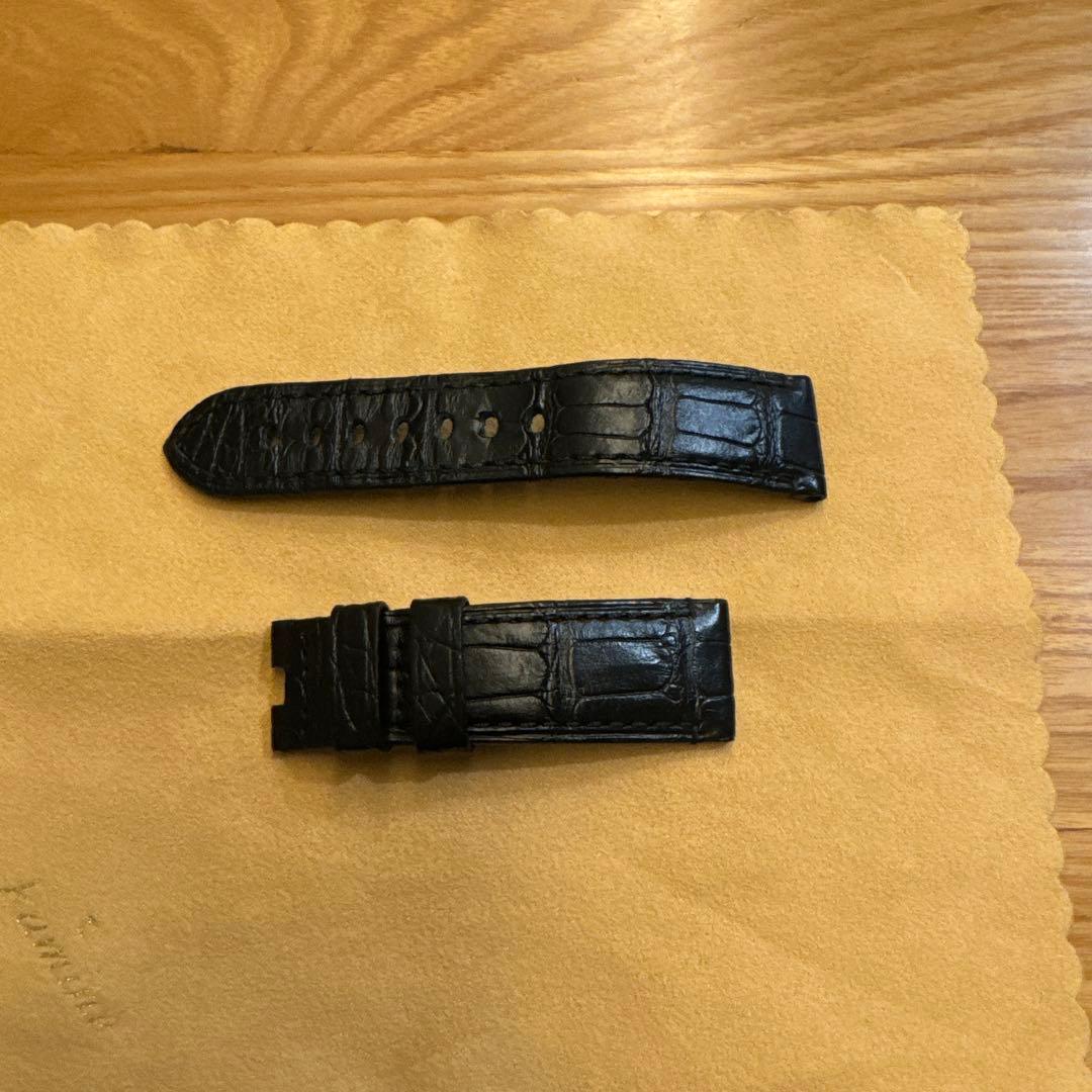 パネライ 純正 レザーバンド ブラック 22/20㎜