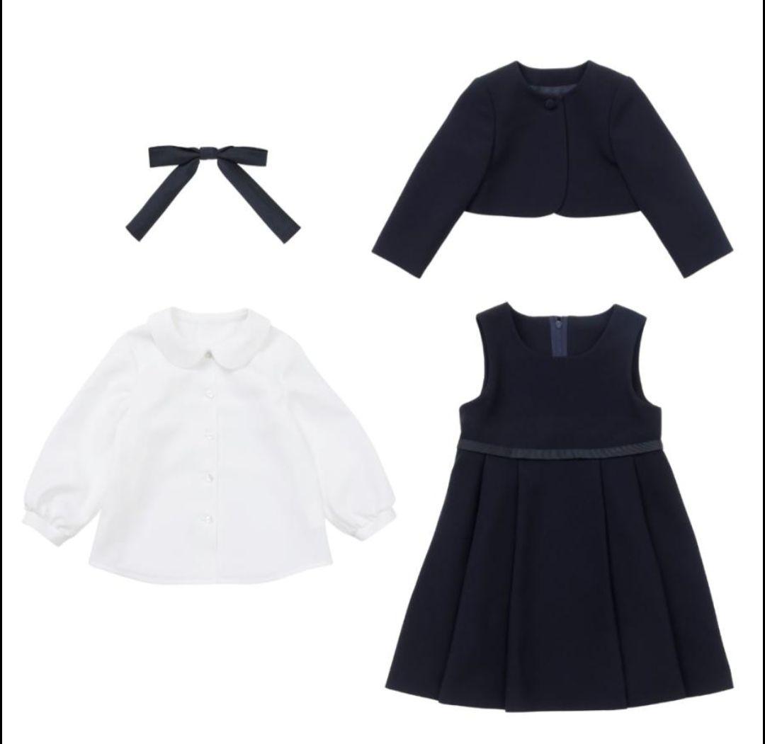 【早い者勝ち❣】Chopinジャンパースカートスーツ115&シューズ18cm