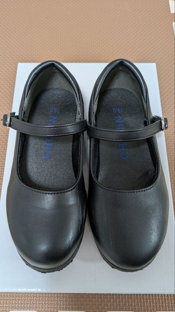 【早い者勝ち❣】Chopinジャンパースカートスーツ115&シューズ18cm