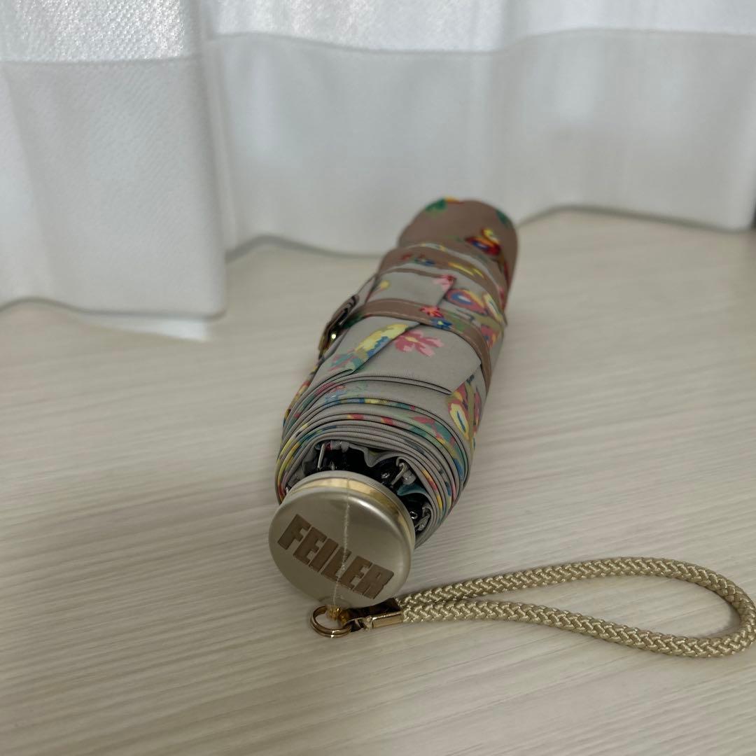 ★なな★新品未使用★フェイラー ハイジ 折り畳み傘 ベージュ