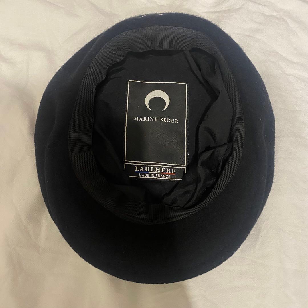 MARINE SERRE × LAULHERE ベレー帽
