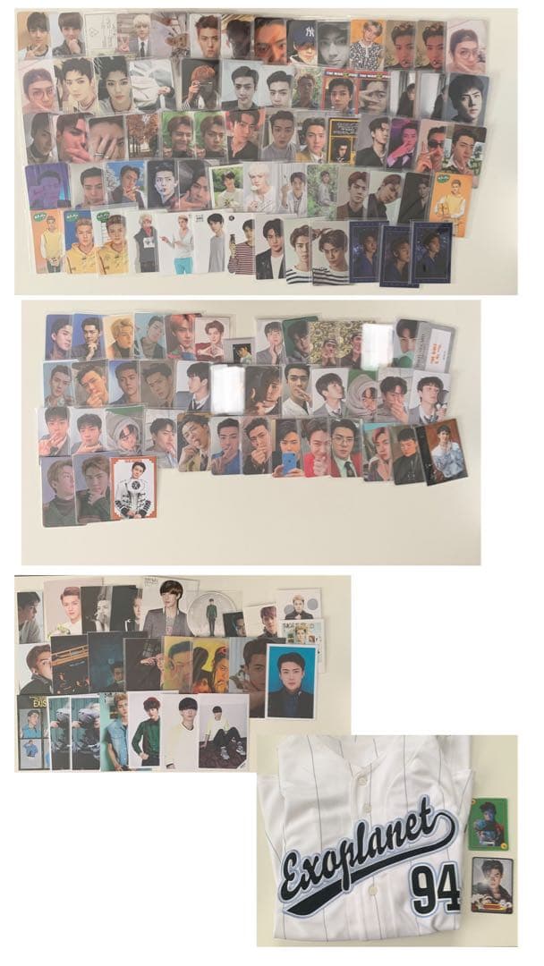 EXO セフン トレカ ユニフォーム